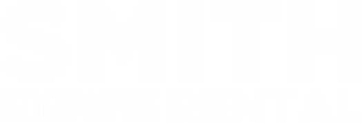 Smith Dumpster Rental White Logo